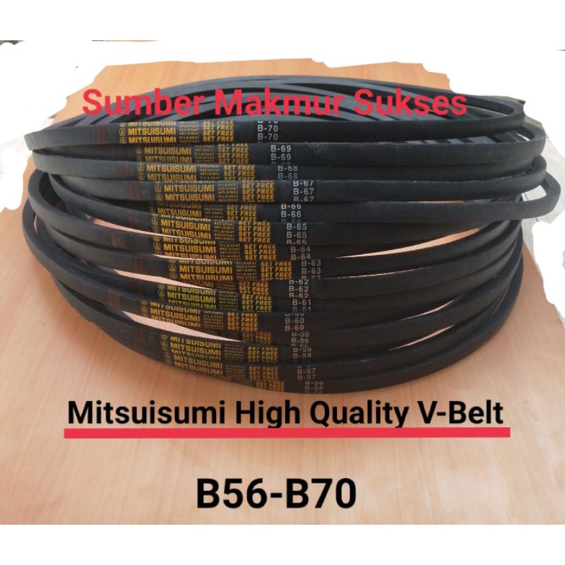 Jual V BELT VANBELT B56 B57 B58 B59 B60 B61 B62 B63 B64 B65 B66 B67 B68