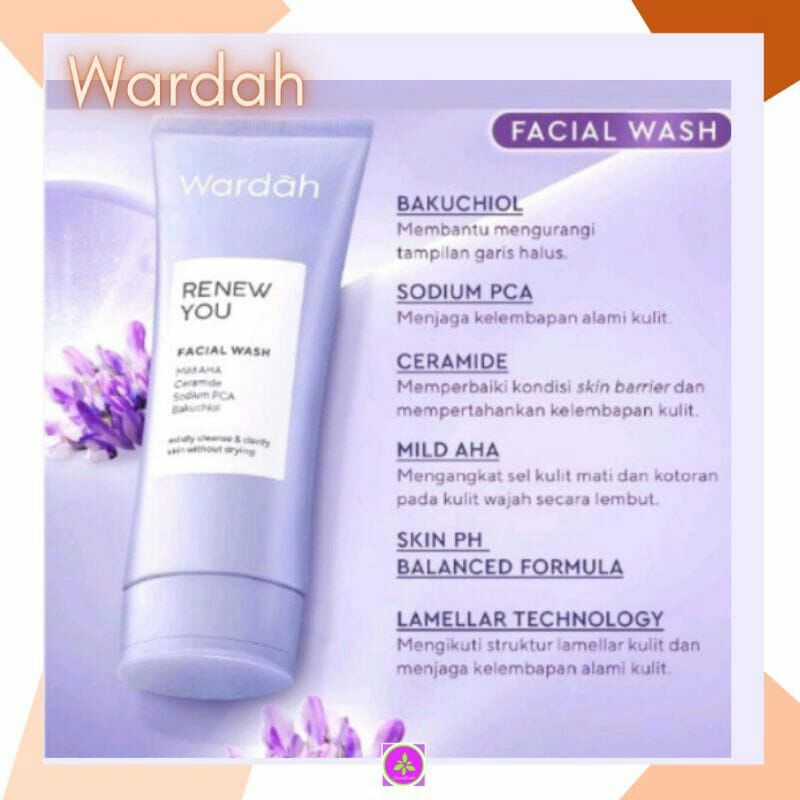 Jual Wardah Renew You Facial Wash Ml Shopee Indonesia