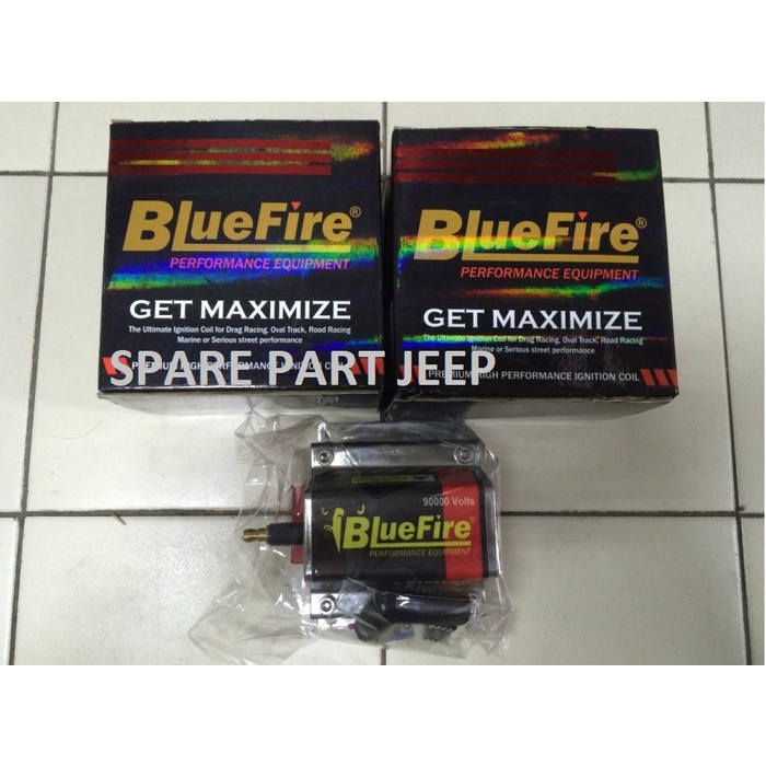 Jual Coil Racing Blue Fire 90.000 Volt | Shopee Indonesia