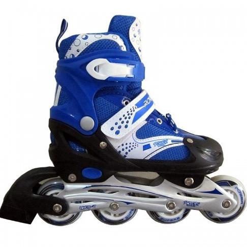 Jual SEPATU RODA ANAK POWER LINE - BIRU | Shopee Indonesia