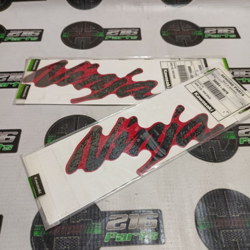 Jual Stiker setiker striping Tangki tengki Tangki Merah Ninja RR 150