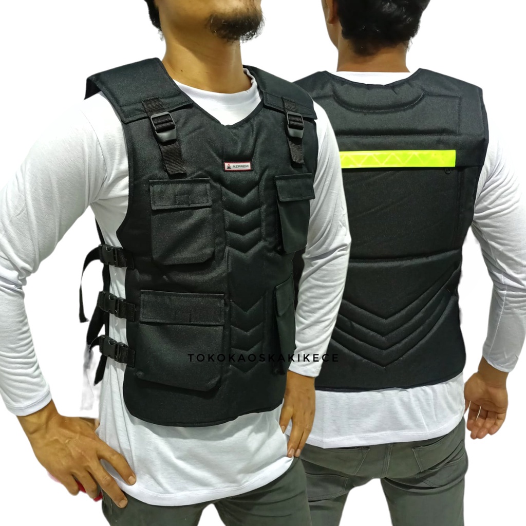 Jual Jaket Rompi Motor Touring Kantong Kargo | Shopee Indonesia