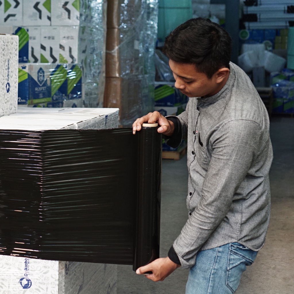 Jual Plastik Wraping Stretch Film 30cm x 250m DELKOWRAP BENING WRAPPING ...