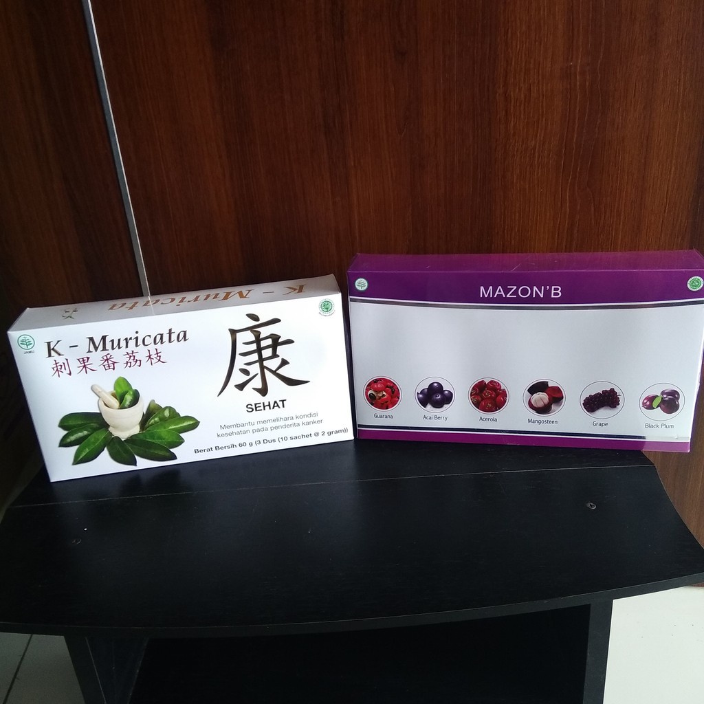 Jual Paket Mazon B Berries Dan K-Muricata Herbal Membantu Menyembuhkan ...