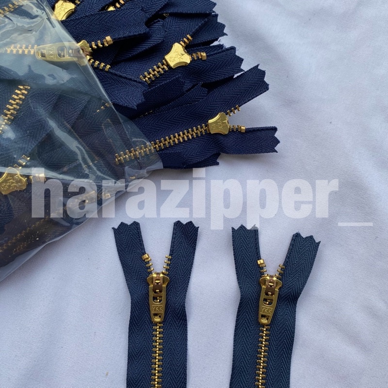 Jual RESLETING / ZIPPER LEVIS YKK WARNA BIRU DONGKER Shopee Indonesia