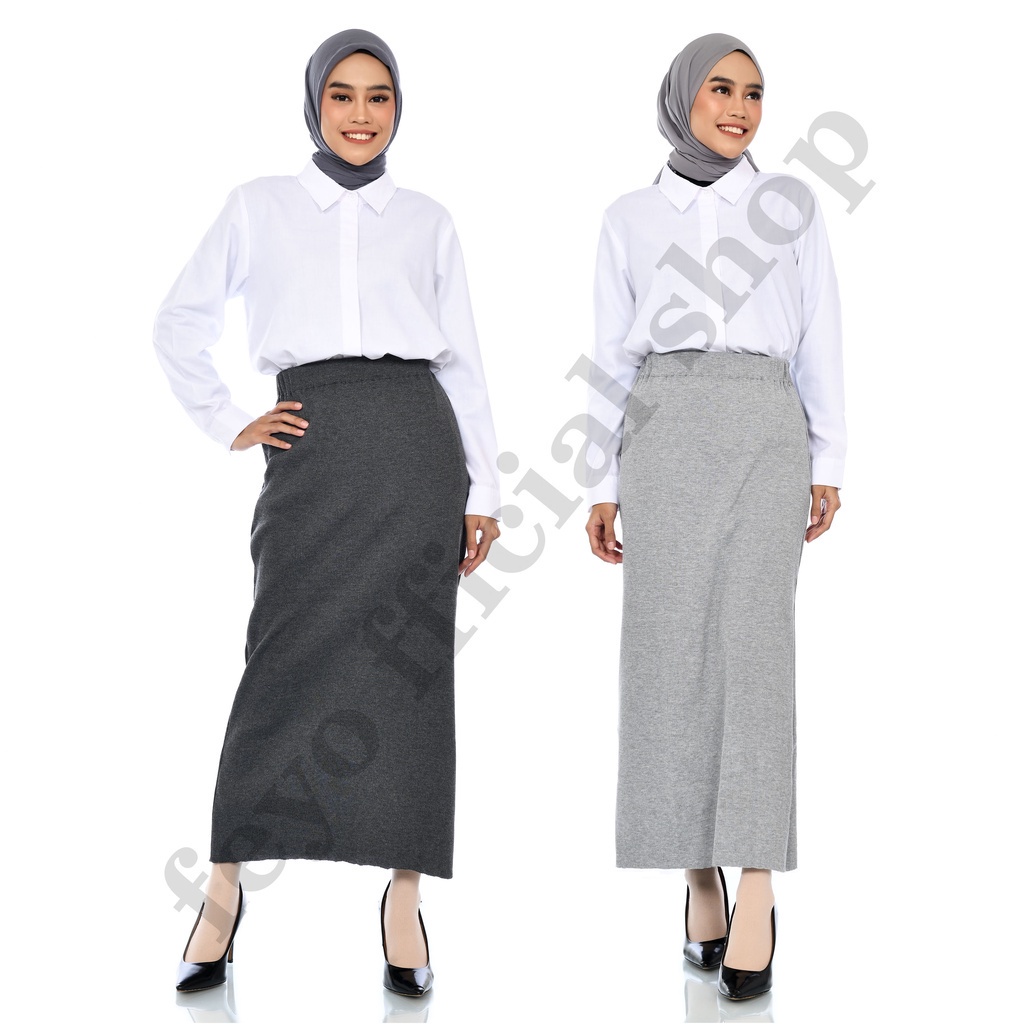 Jual FEY ROK RAJUT KNIT PREMIUM, ROK SPAN KNIT (Dzifa House) FRKPD ...