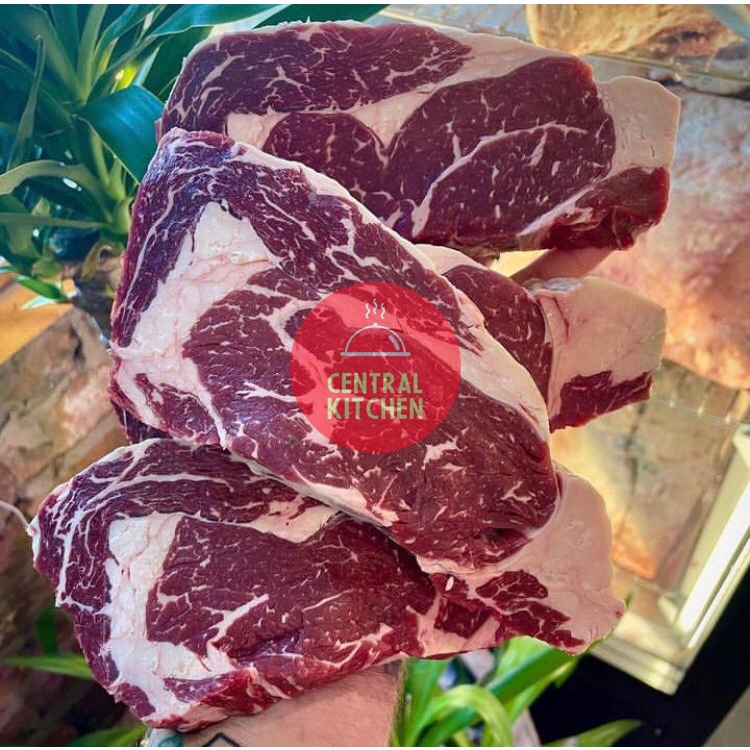 Jual US Premium Black Angus Ribeye Choice Steak 300gr | Shopee Indonesia