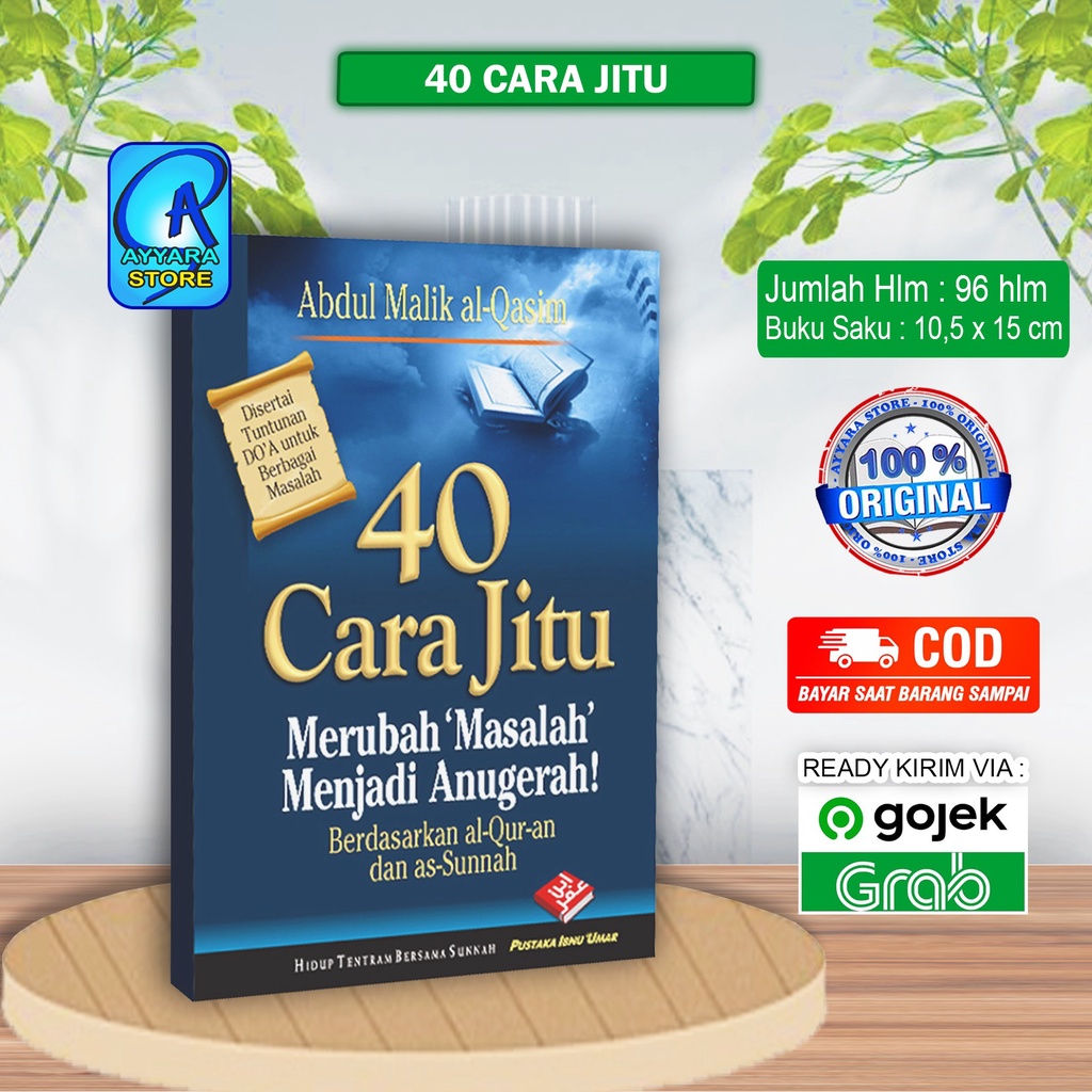 Jual 40 Cara Jitu Merubah Masalah Menjadi Anugerah Berdasarkan Al Qur