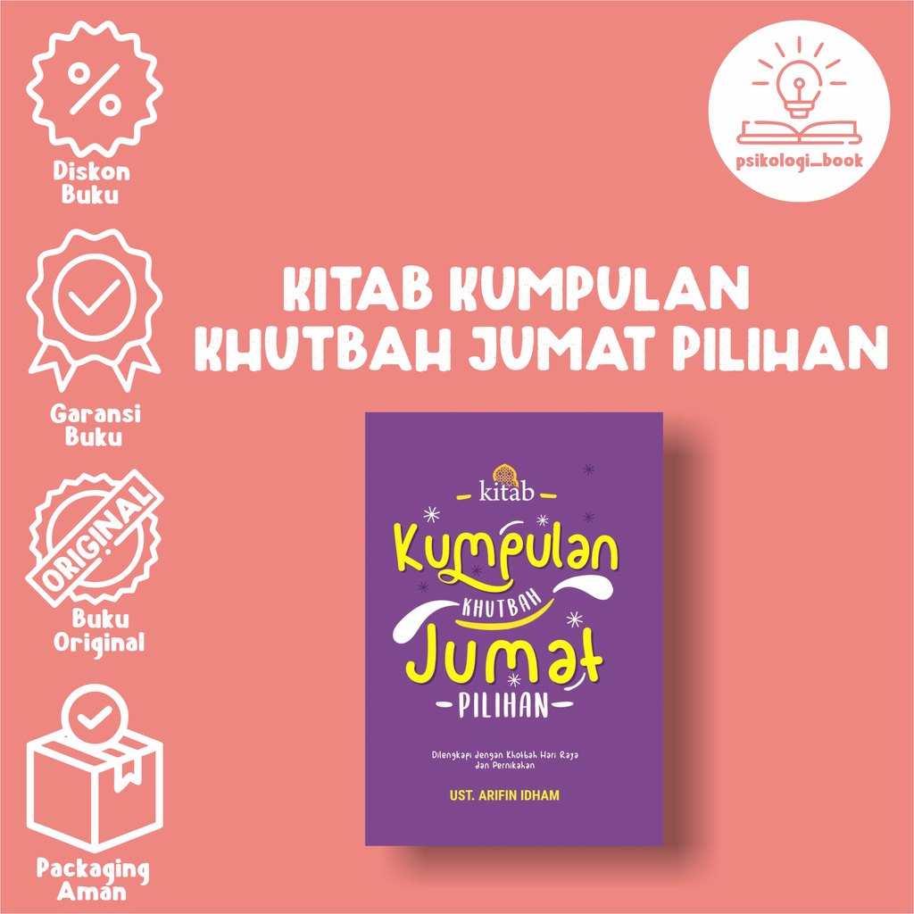 Jual Kitab Kumpulan Khutbah Jumat Pilihan : Dilengkapi Dengan Khotbah ...