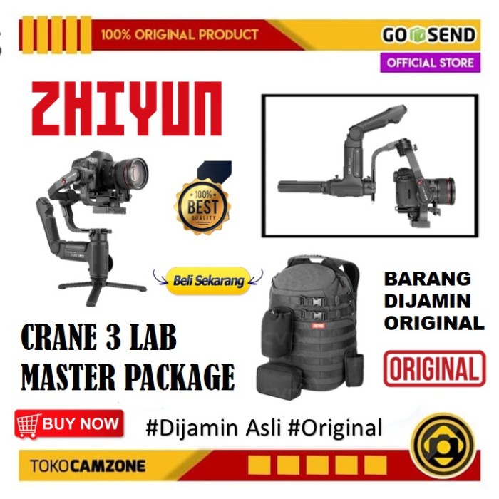 Zhiyun crane 3 lab - Photo, audio & vidéo