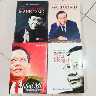 ( ORIGINAL ) Buku BIOGRAFI / BIOGRAFI TOKOH / SEJARAH TOKOH / MEMOAR / BIOGRAFI MAHFUD MD / KONTROVERSI MAHFUD MD / MAHFUD MD HAKIM MBELING