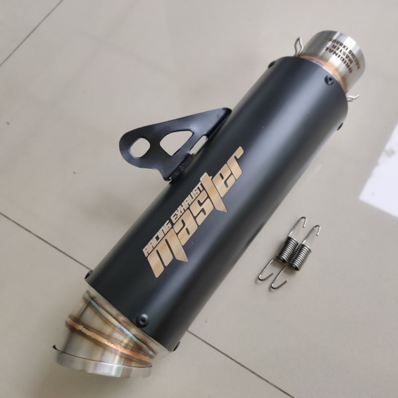 Jual KNALPOT RACING MASTER JP NEW BLACK R1 SILINCER SAJA. KNALPOT ...