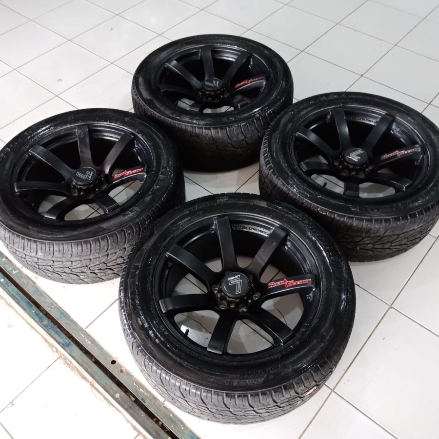 Jual Velg Mobil Bekas Ring 20 Lubang 6 LENSO R20X9 6X139,7 BAN 285 50 ...