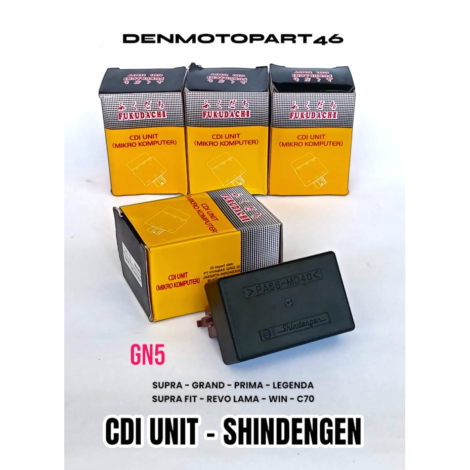 Jual CDI UNIT SHINDENGEN [ FUKUDACHI ] GN5 MOTOR HONDA - GRAND SUPRA ...