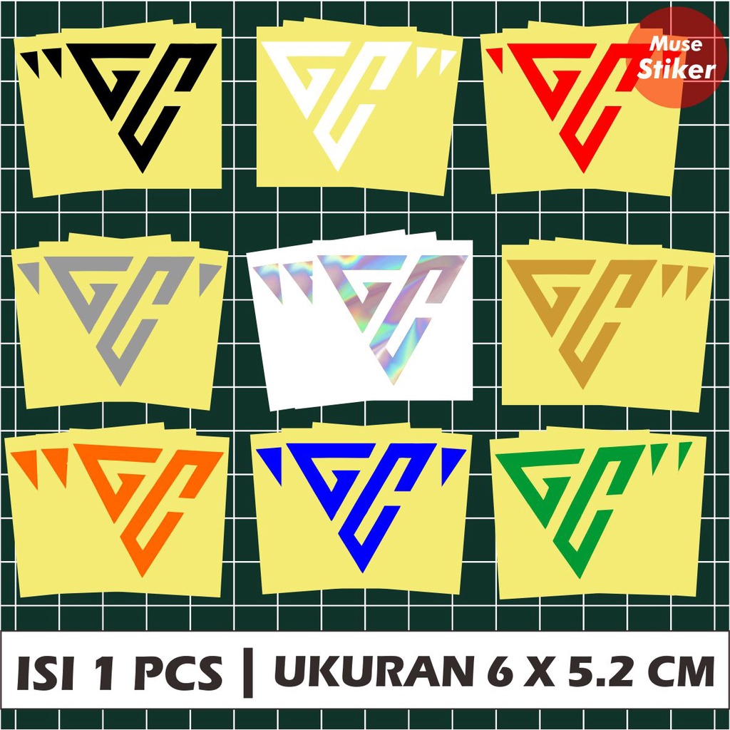 Jual Stiker Motor Gc Sticker Cutting Viral Anti Air Aksesoris Motor ...