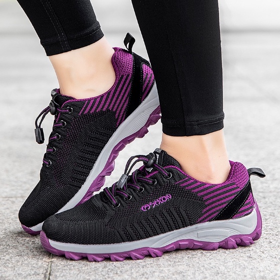 Jual fashiongogo Sepatu olahraga mesh bernapas yang nyaman sepatu ...