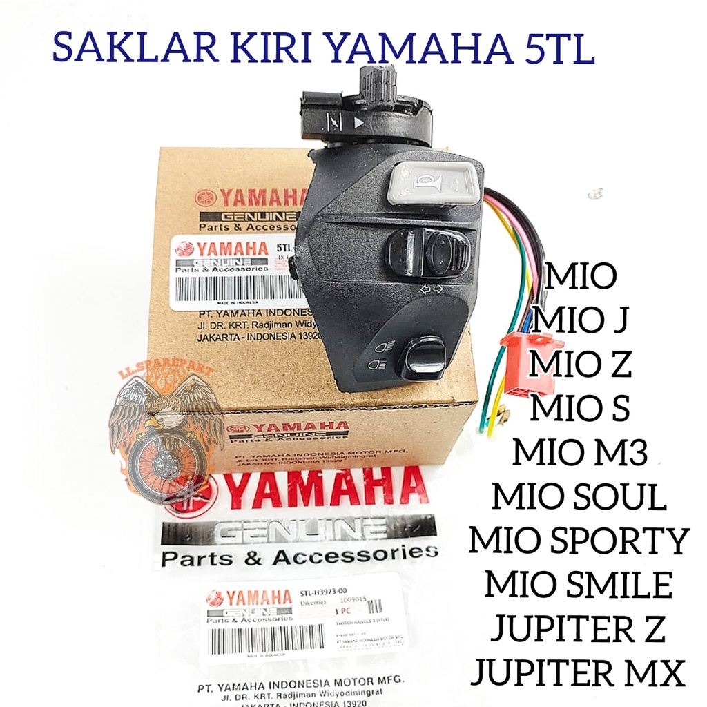 Jual Saklar Kiri Set Yamaha Tl Kualitas Asli Original Yamaha Mio J Mio S Mio Z Mio Soul Mio