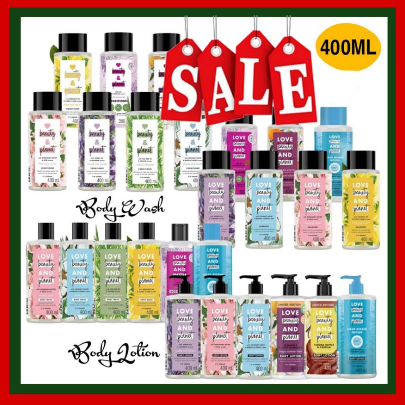 Jual Love Beauty And Body Lotion Wash Shampoo Conditioner 400ml