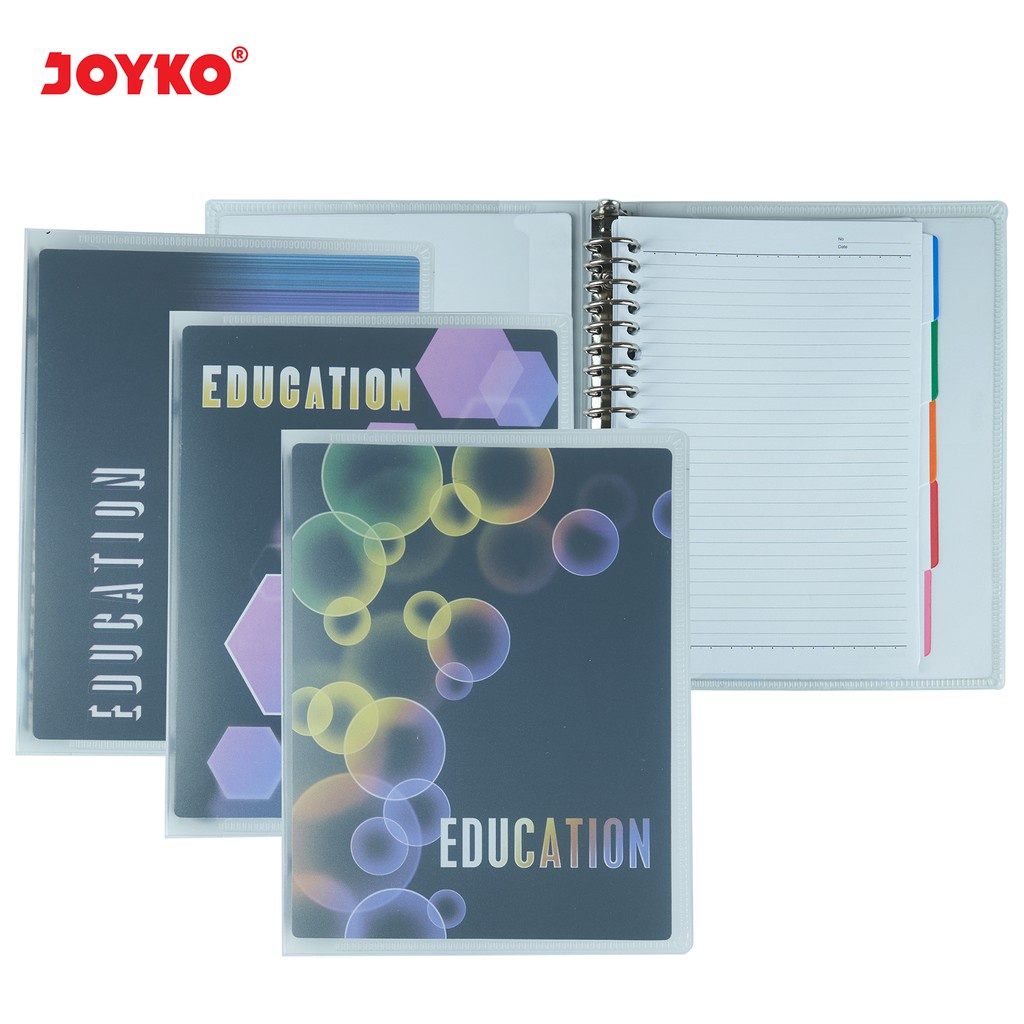 Jual Binder Joyko Ukuran A5 Motif 20 Ring Holes Motif Random | Shopee ...