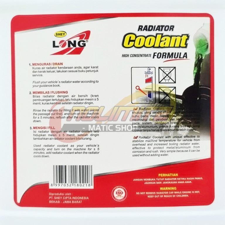 Jual Air Radiator Long Coolant 1L NMAX Aerox 155 XMAX Vario PCX ADV R15 ...
