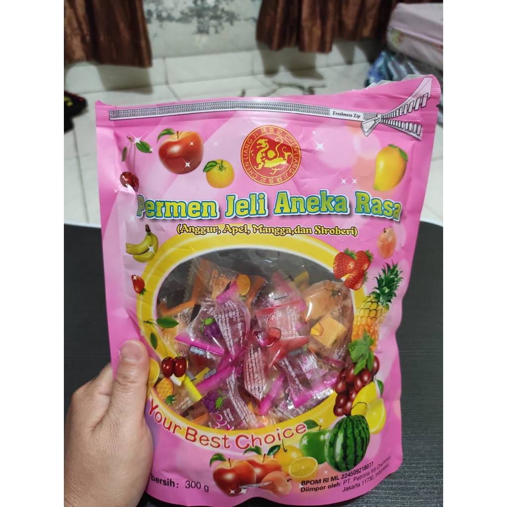 Jual Permen Jeli Lunak Burger Aneka Rasa Buah Buahan Candy Jelly Fruit