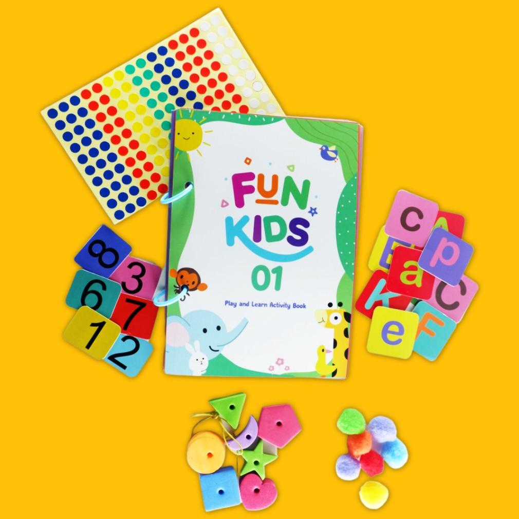 Jual BISA COD Zivana Kids - Fun Kids 1 - Busy Book - Buku Edukasi Anak