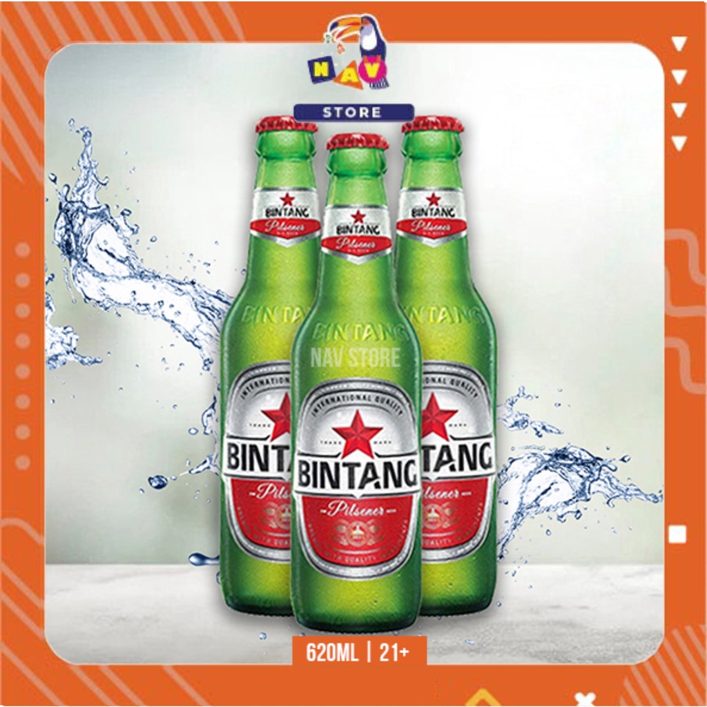 Jual Beer Bintang Pilsener Jumbo 620ml (isi 3botol) | Shopee Indonesia