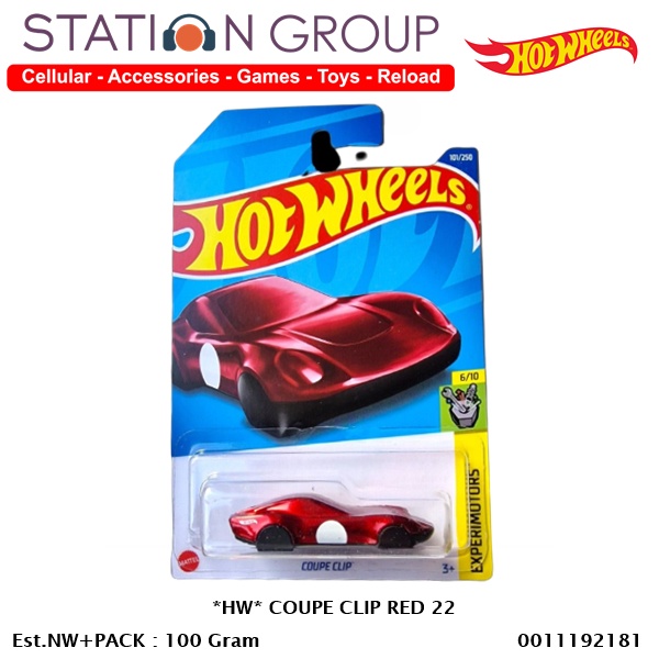Hot Wheels Coupe Clip Red Value