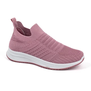 Sepatu Slip On Wanita Rajut Non Slip Sports