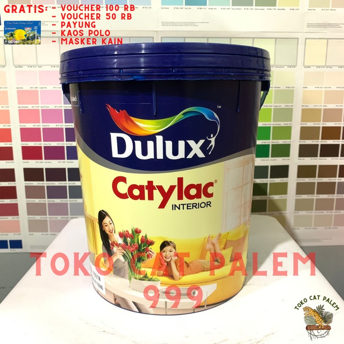 Jual Cat Tembok Interior Dulux Catylac Paperlace 25kg Pail Shopee Indonesia 3807