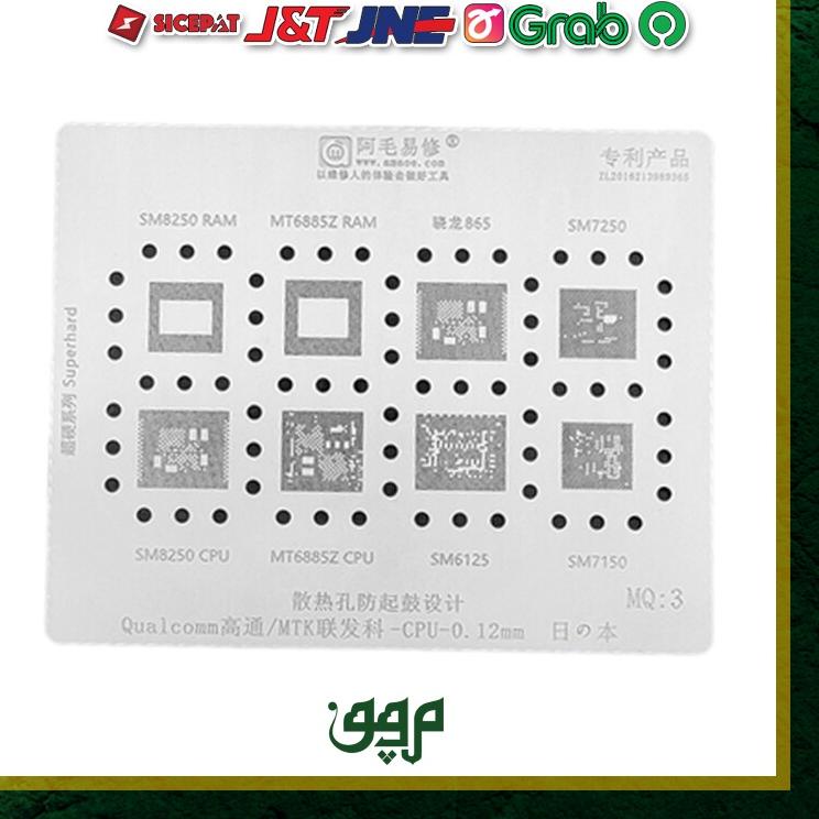 Jual Paling Dicari PLAT MQ:3 AMAOE / Amaoe MQ3 BGA Reballing Untuk