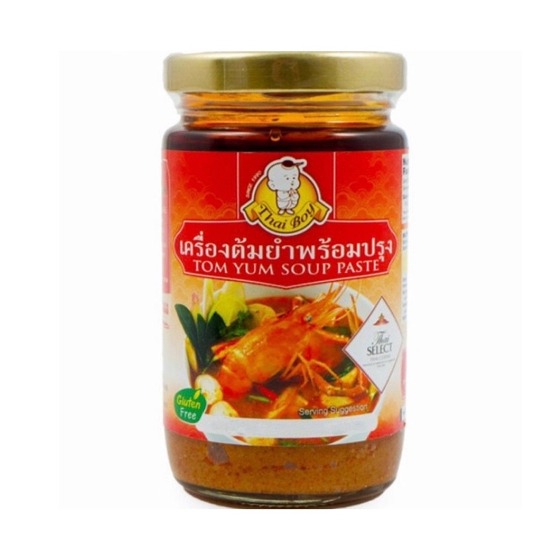 Jual Thai Boy Tom Yum Soup Paste 125gr / Thai Boy / thaiboy / Tom / Yum ...