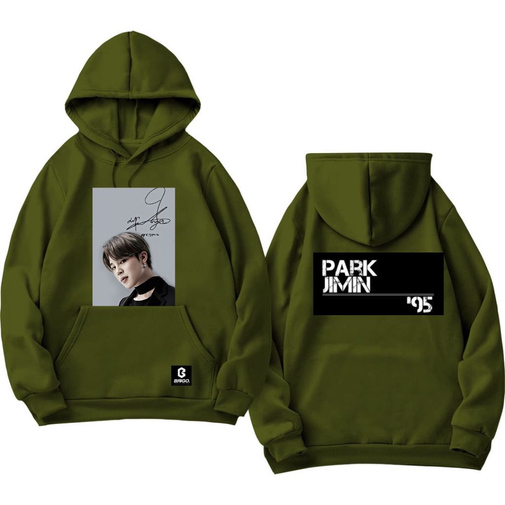 Bts Jimin Green Hoodie Jual HOODIE PREMIUM BANGTAN SIGNATURE PER