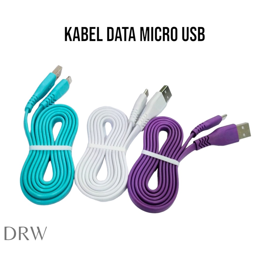 Jual Kabel Data Charger DRW Micro USB for Android 2 Ampere Fast ...