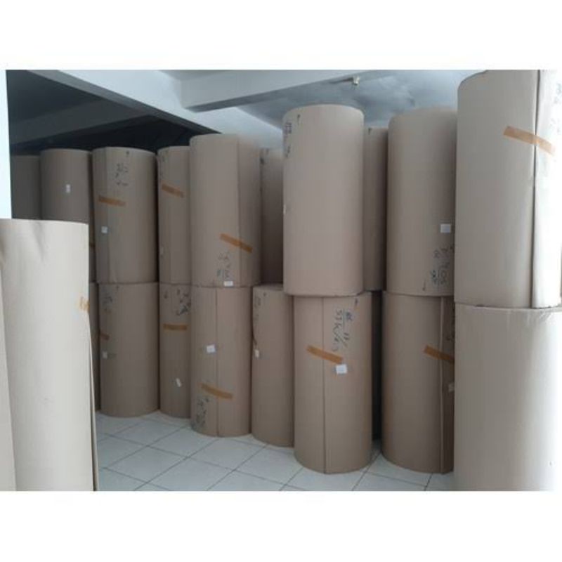Jual karton roll/kardus roll/carton single face kardus packing 100cm ...