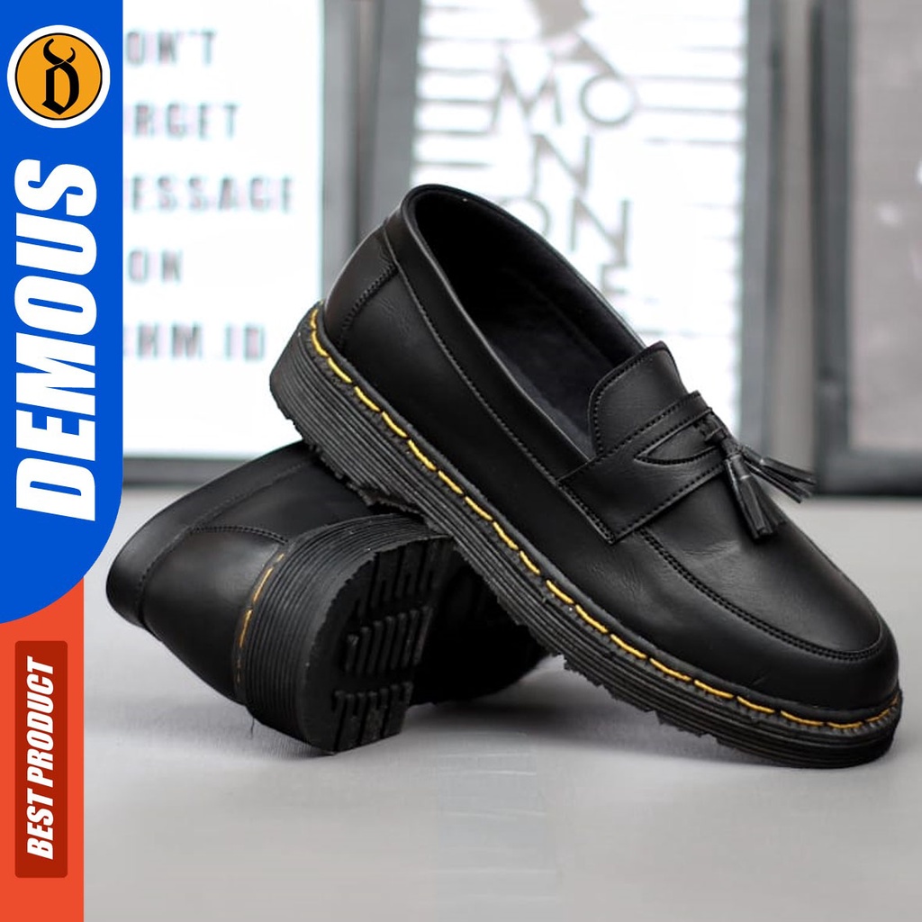 Jual Demous Fushi Sepatu Docmart Formal Casual Boots Pantofel Kerja