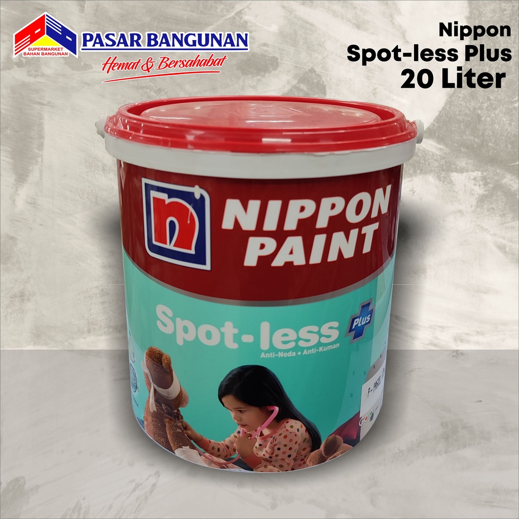 Jual CAT SPOTLESS BRILLIANT WHITE NIPPON PAINT SPOTLESS 20L Shopee