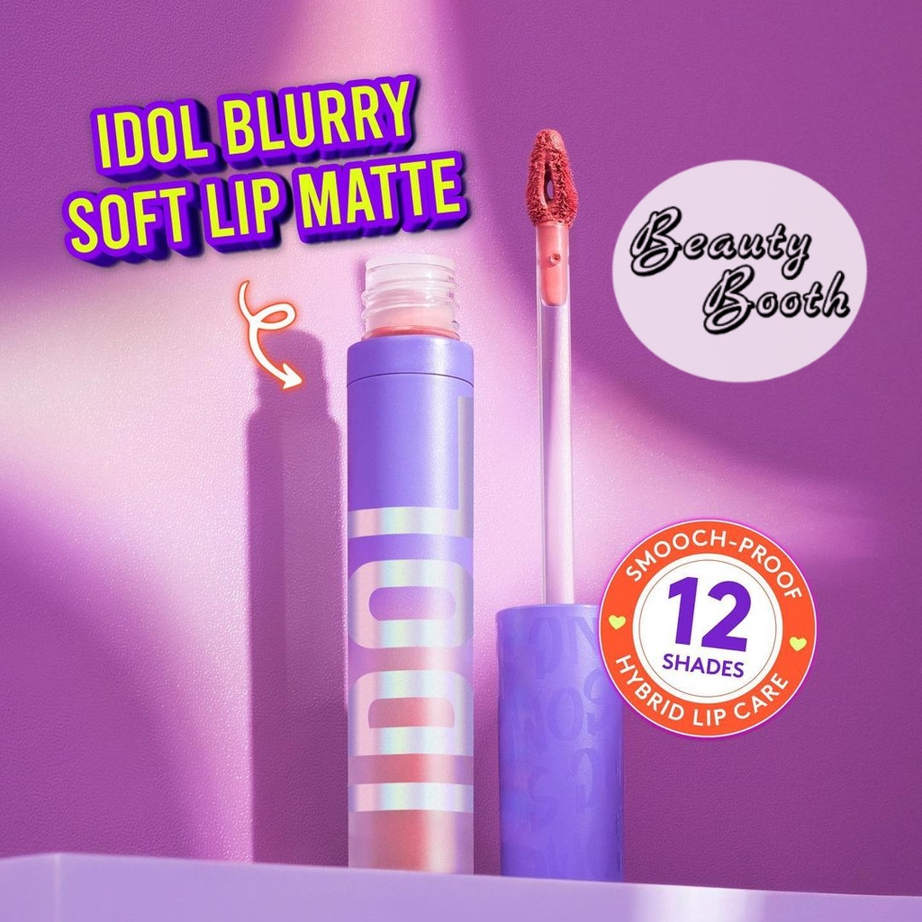 Jual SOMETHINC Idol Blurry Soft Lip Matte Lip Cream Matte Shopee