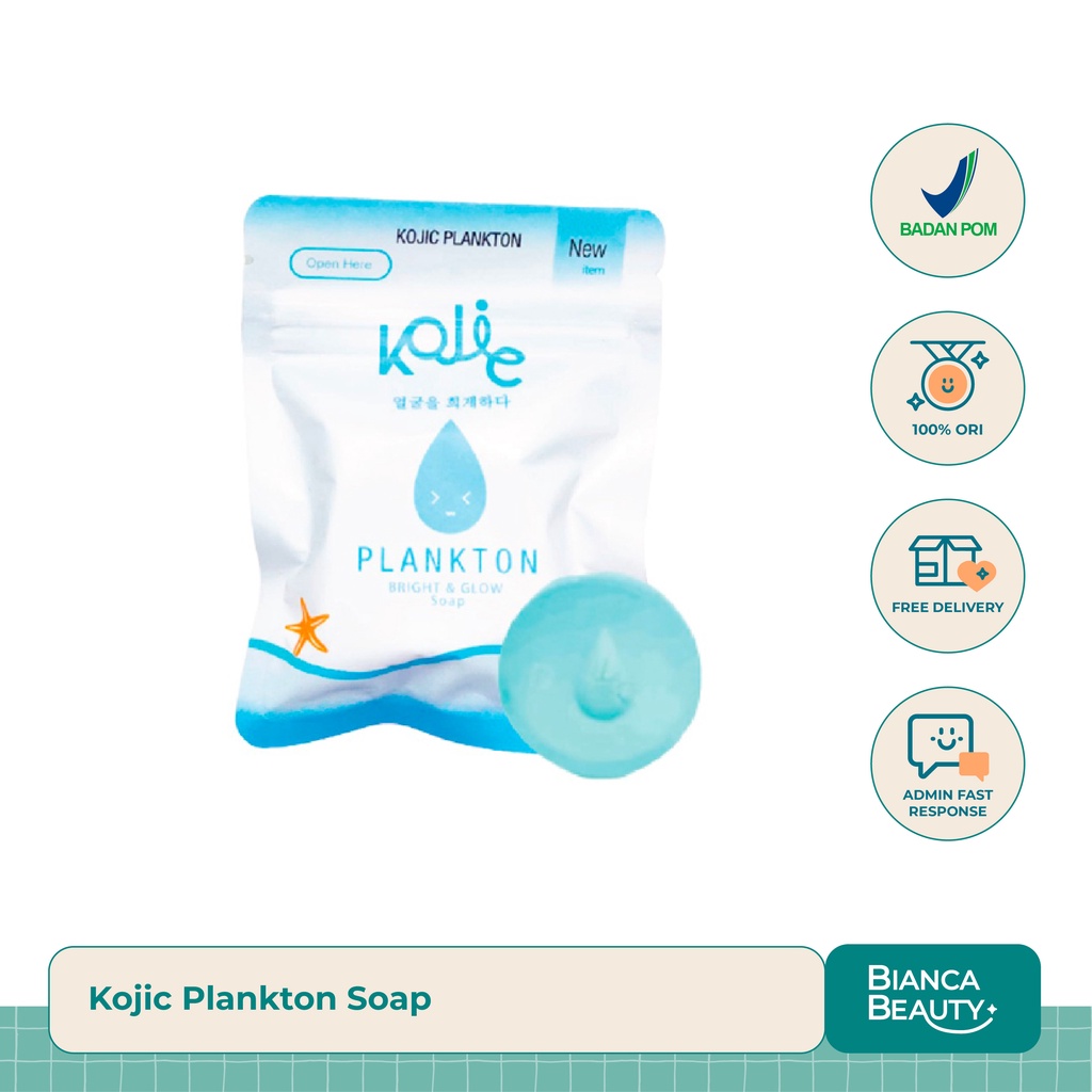 Kojic Plankton Soap and body serum BPOM