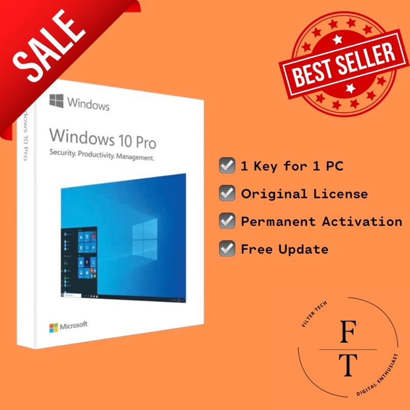 Jual Windows 10 Pro Digital License ESD | Shopee Indonesia