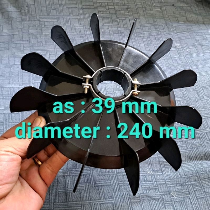 Jual S 132 - external fan - kipas dinamo - kipas elektro motor | Shopee ...