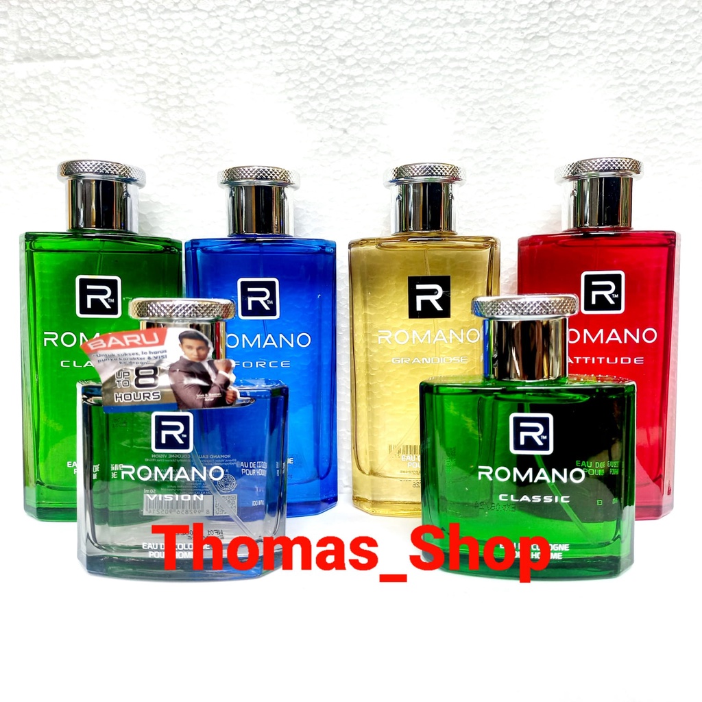 Jual Romano Eau De Cologne Pour Homme 100ml Parfum Romano 100ml