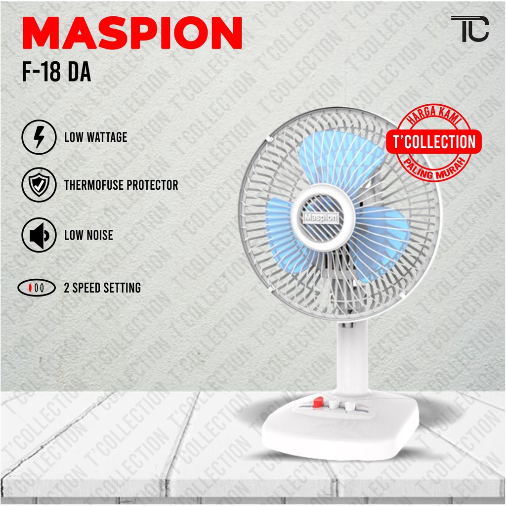 Jual Desk Fan Maspion 7 Inch F 18 Da Shopee Indonesia 3428