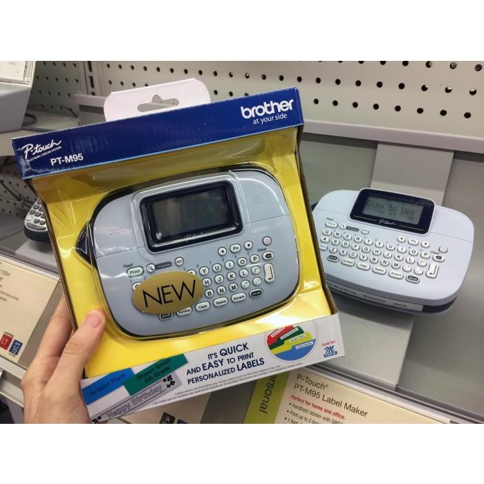 Jual BROTHER Label Printer PTouch PTM95 Portable Handy Label Maker