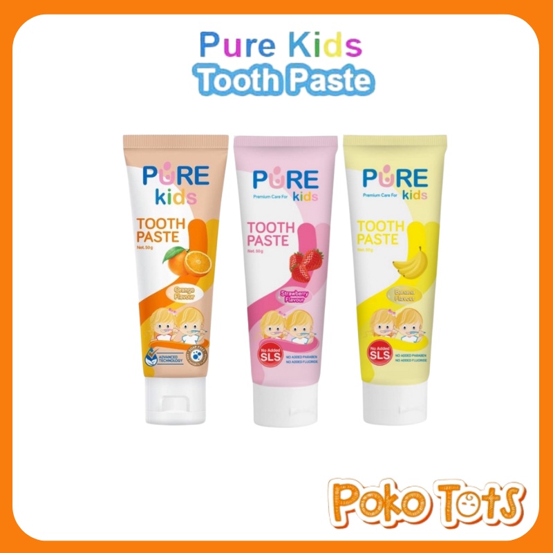 Jual Pure Kids Toothpaste 50gr Pure Pasta Gigi Anak 50 Gr | Shopee ...