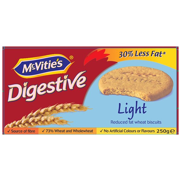 Jual Mc Vities Digestive Light Biscuit 250 G Shopee Indonesia 0431