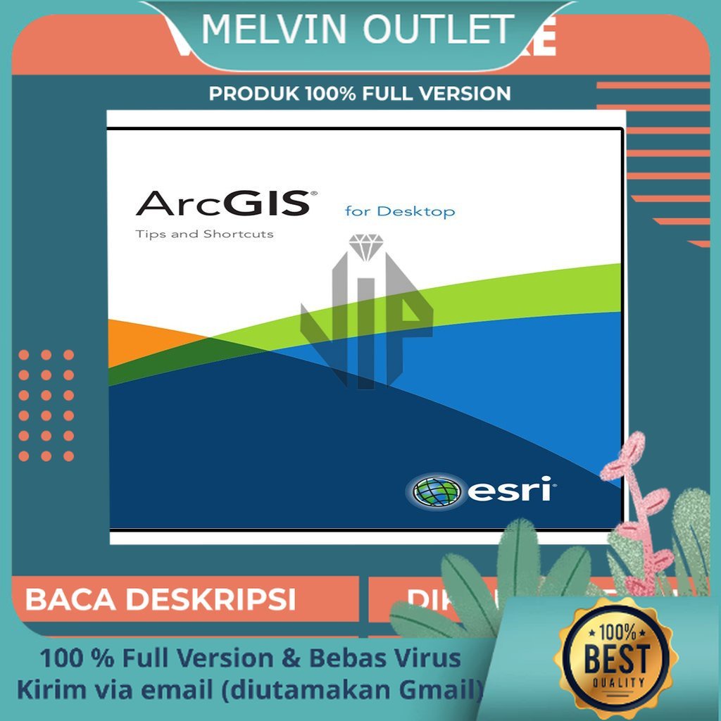 Jual Software ArcGIS ArcMaps 10 Full Version - Arc GIS Maps LIFETIME ...