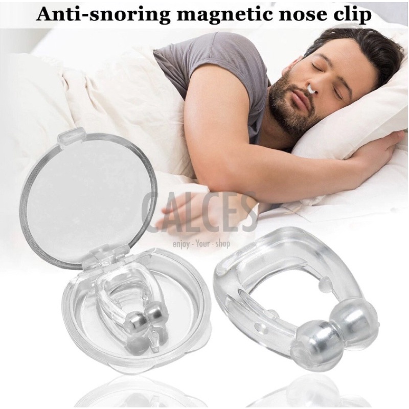 Jual [CALCES]Alat Anti Dengkur Magnetic | Anti Snore Noseclip | Anti ...