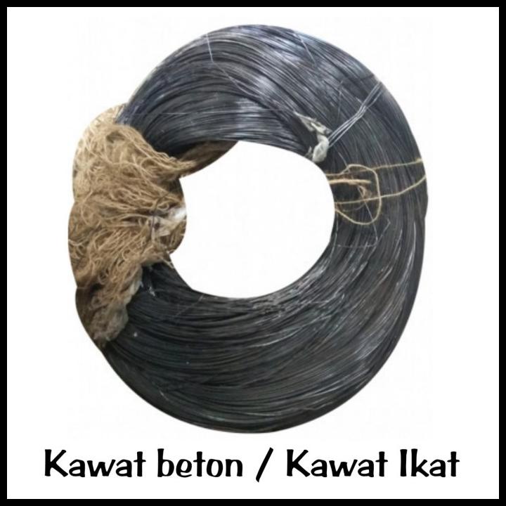 Jual Kawat Bendrat / Kawat Beton / Kawat Ikat - Per Rol 20 Kg | Shopee ...