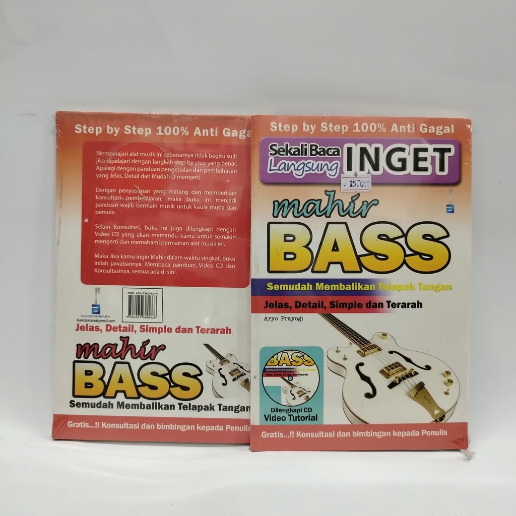 Jual Buku Musik Mahir Bass ( Dilengkapi VIdeo Tutorial) | Shopee Indonesia